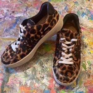 LOEFFLER RANDALL Elliot Ric Ric leopard print calf’s hair Sneakers 6